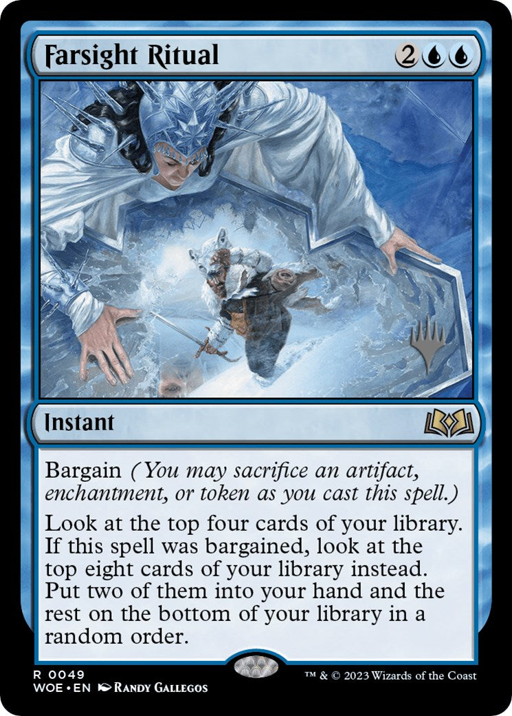 Farsight Ritual (Promo Pack) [Wilds of Eldraine Promos] Foil