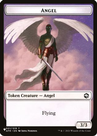 Angel // Soldier Double-Sided Token  [The List Reprints]