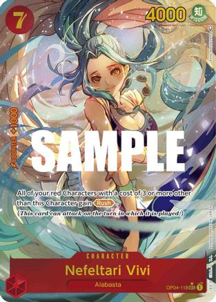 Nefeltari Vivi (118) (Alternate Art) (OP04-118) - [Kingdoms of Intrigue] Foil