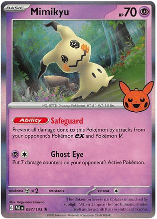 Mimikyu (097/193) [Trick or Trade 2023] Holofoil