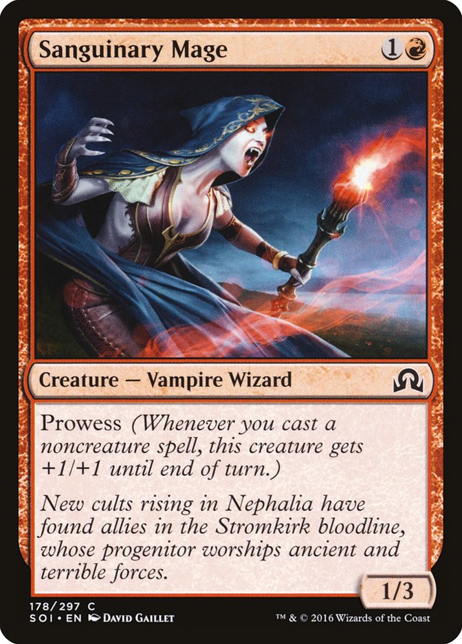 Sanguinary Mage [Shadows over Innistrad] Foil
