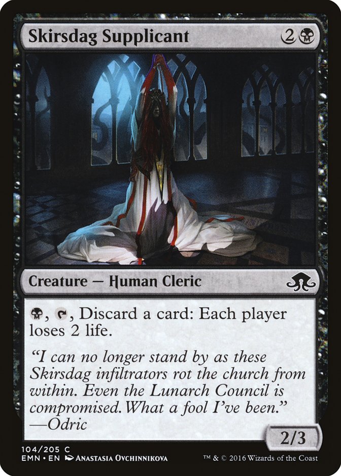 Skirsdag Supplicant [Eldritch Moon] Foil