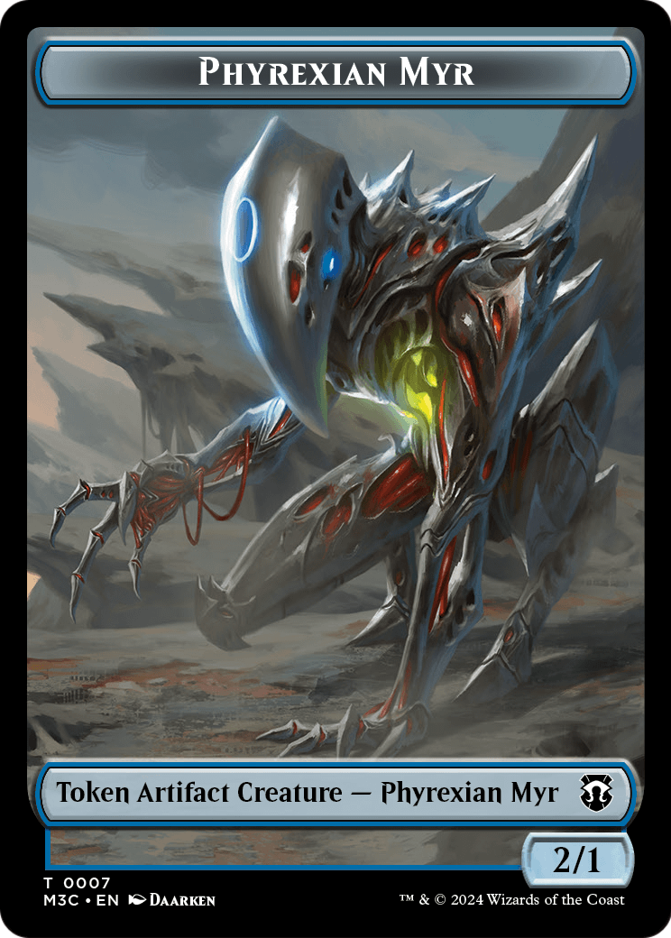 Phyrexian Myr  [Modern Horizons 3 Commander Tokens]