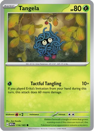 Tangela (114/165) [Scarlet & Violet 151] Reverse Holofoil