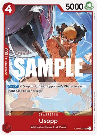 Usopp (OP04-003) - [Kingdoms of Intrigue]