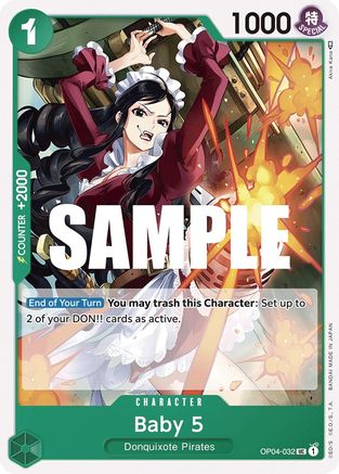 Baby 5 (OP04-032) - [Kingdoms of Intrigue]