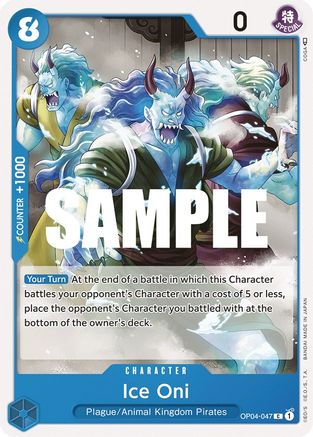 Ice Oni (OP04-047) - [Kingdoms of Intrigue]