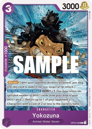 Yokozuna (OP04-068) - [Kingdoms of Intrigue]
