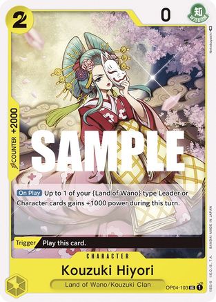 Kouzuki Hiyori (OP04-103) - [Kingdoms of Intrigue]