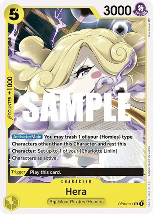 Hera (OP04-111) - [Kingdoms of Intrigue]