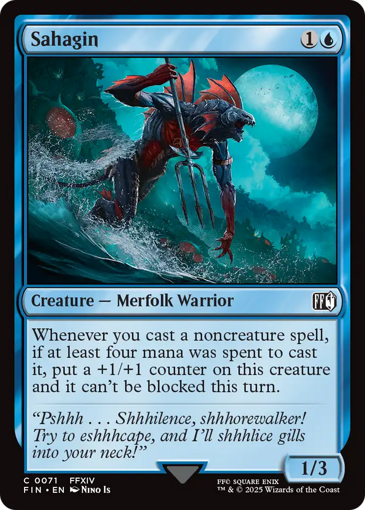 Sahagin [FINAL FANTASY] Foil