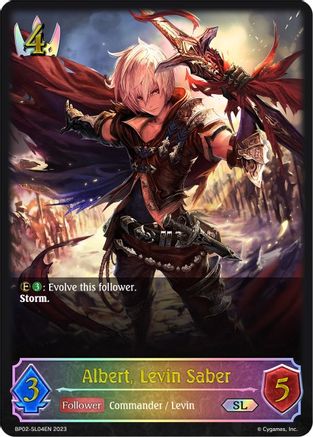 Albert, Levin Saber (SL)