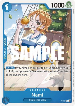 Nami (Sealed Battle Kit Vol. 1) (P-053) - [One Piece Promotion Cards]