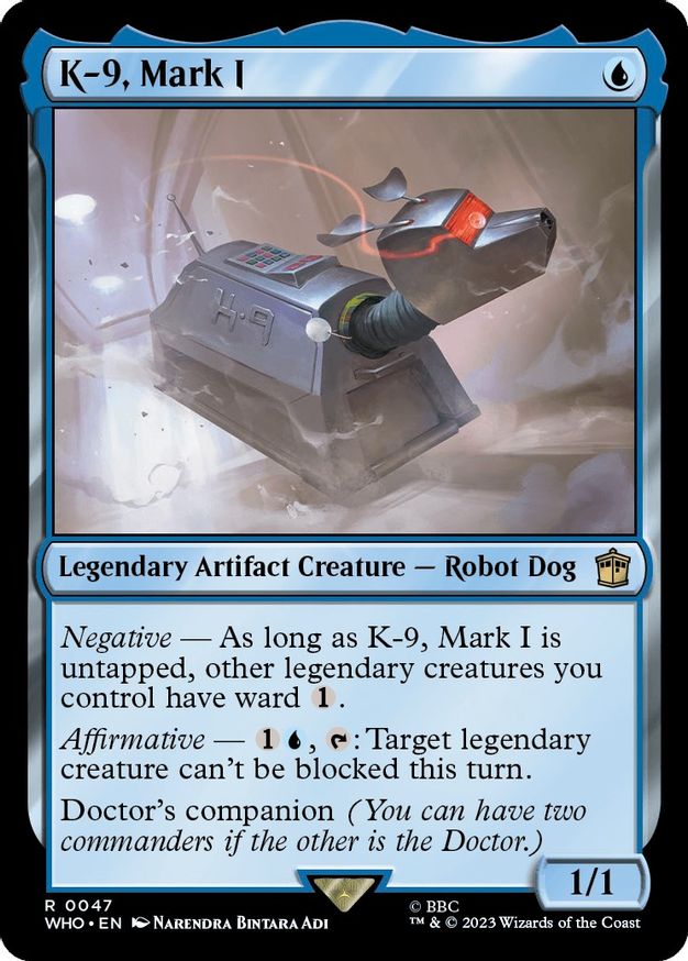 K-9, Mark I [Doctor Who] Foil