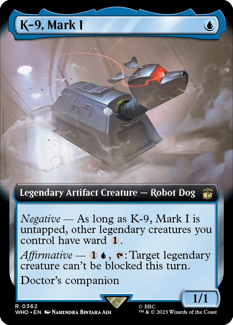 K-9, Mark I (Extended Art) [Doctor Who] Foil