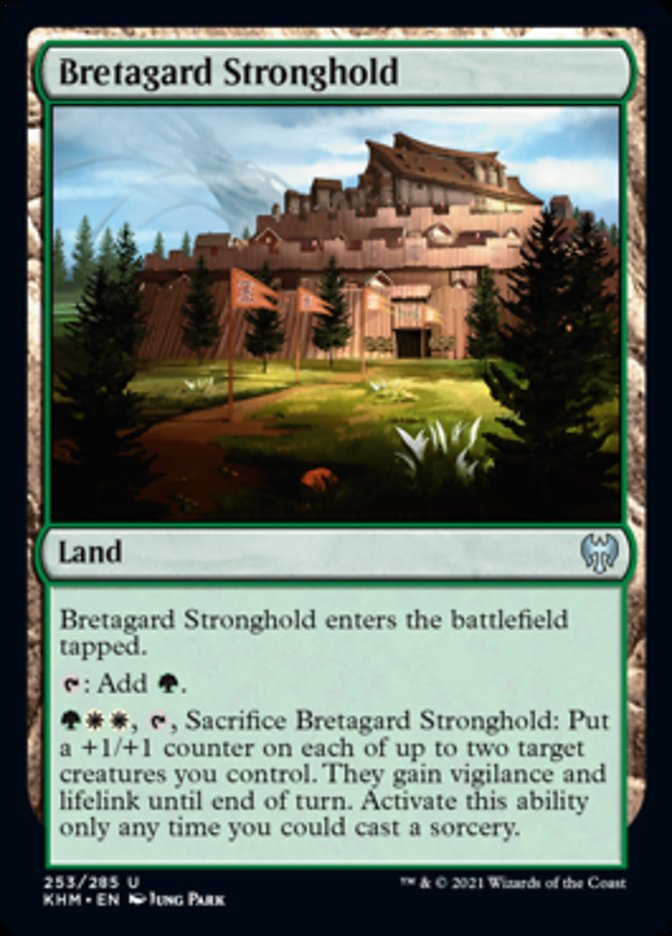 Bretagard Stronghold [Kaldheim] Foil