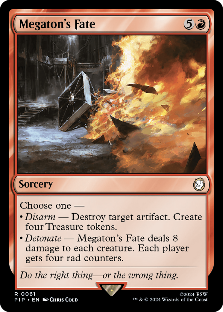 Megaton's Fate [Fallout] Foil