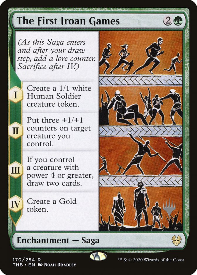 The First Iroan Games (Promo Pack) [Theros Beyond Death Promos] Foil