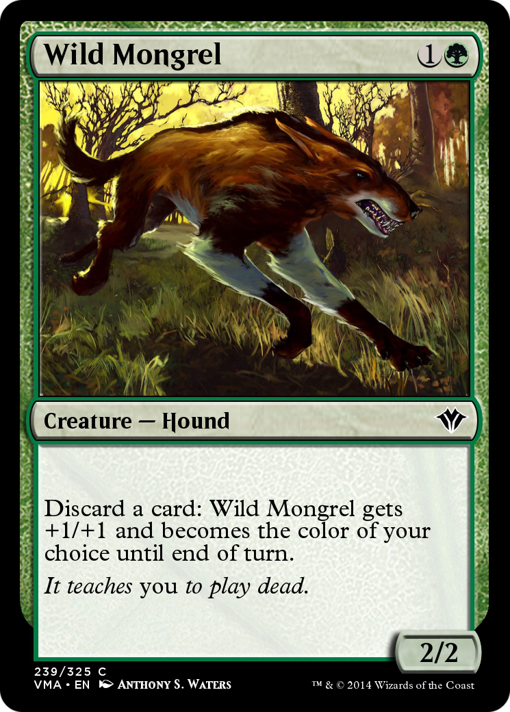 Wild Mongrel  [Vintage Masters] Foil