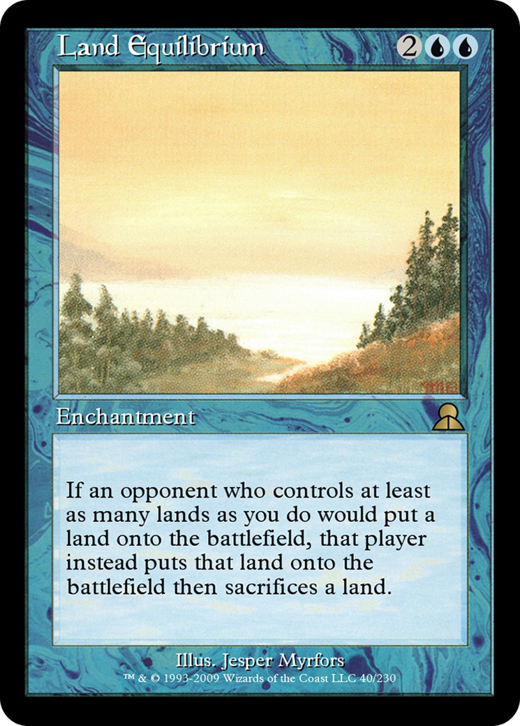 Land Equilibrium  [Masters Edition III]