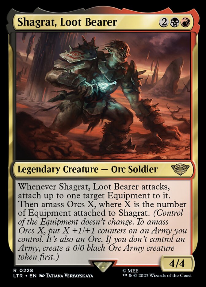 Shagrat, Loot Bearer [The Lord of the Rings: Tales of Middle-Earth] Foil