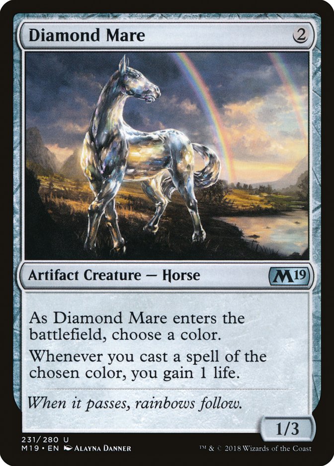 Diamond Mare [Core Set 2019] Foil