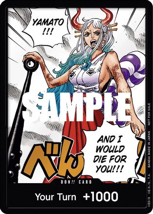 DON!! Card (Yamato) (1st Anniversary DON!! Card Pack) - [One Piece Promotion Cards]