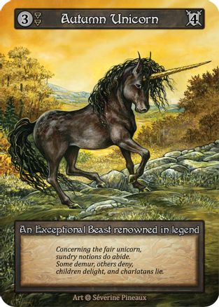 Autumn Unicorn  - Alpha