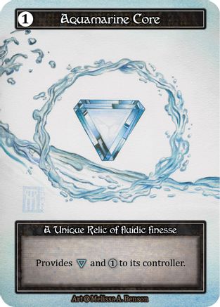 Aquamarine Core (Foil)  - Alpha Foil