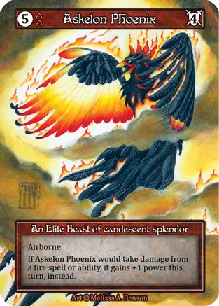 Askelon Phoenix (Foil)  - Alpha Foil