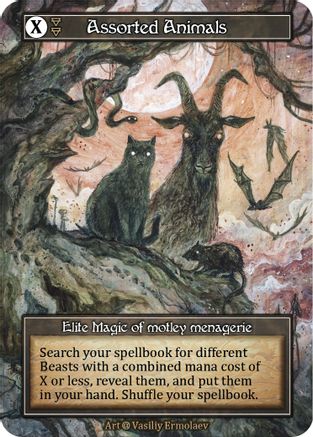 Assorted Animals (Foil)  - Alpha Foil