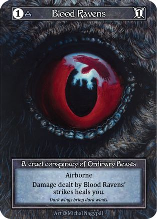 Blood Ravens (Foil)  - Alpha Foil