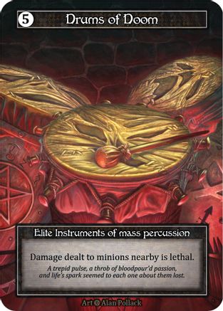 Drums of Doom (Foil)  - Alpha Foil
