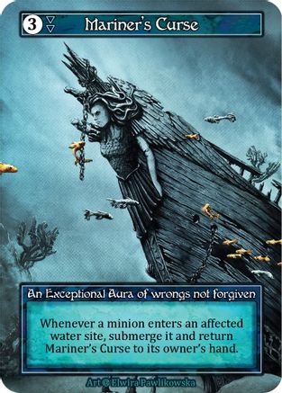 Mariner's Curse (Foil)  - Alpha Foil