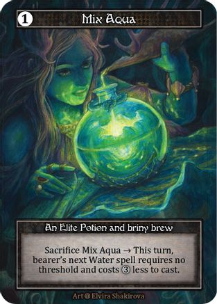 Mix Aqua (Foil)  - Alpha Foil