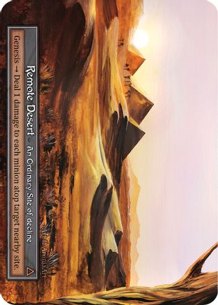 Remote Desert (Foil)  - Alpha Foil