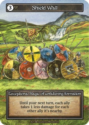 Shield Wall (Foil)  - Alpha Foil