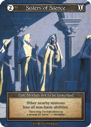 Sisters of Silence (Foil)  - Alpha Foil