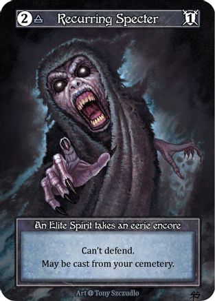 Recurring Specter (Foil)  - Alpha Foil