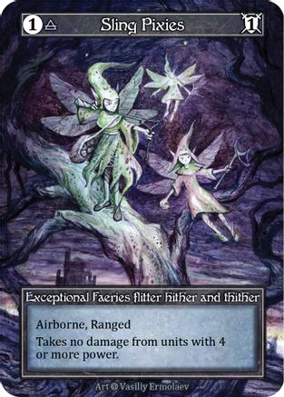 Sling Pixies (Foil)  - Alpha Foil