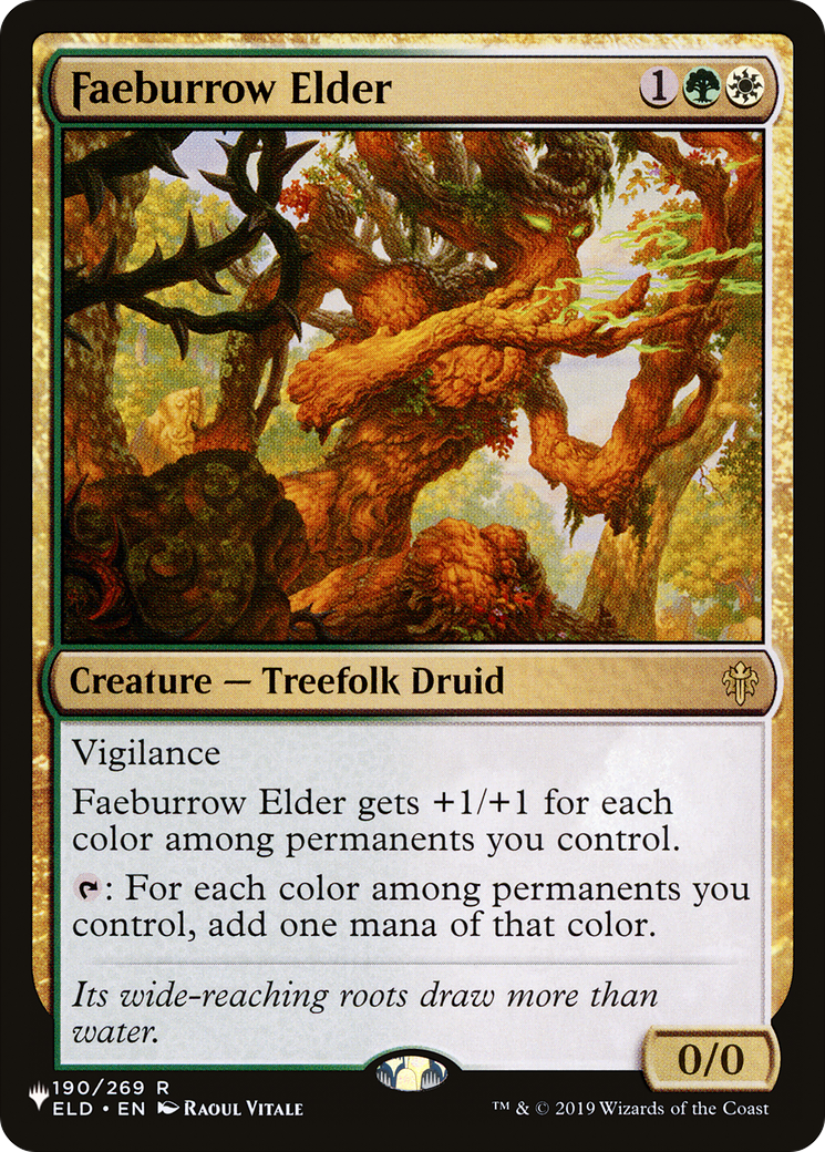 Faeburrow Elder  [The List Reprints]