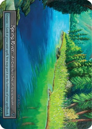 Spring River (Foil)  - Alpha Foil