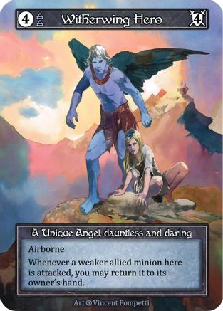 Witherwing Hero (Foil)  - Beta Foil