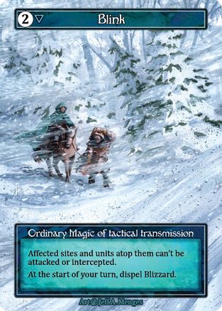 Blink (Foil) (Misprint)  - Beta Foil