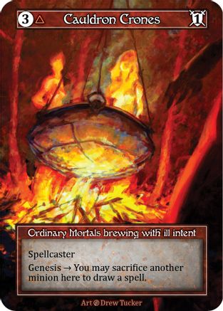 Cauldron Crones (Foil)  - Beta Foil