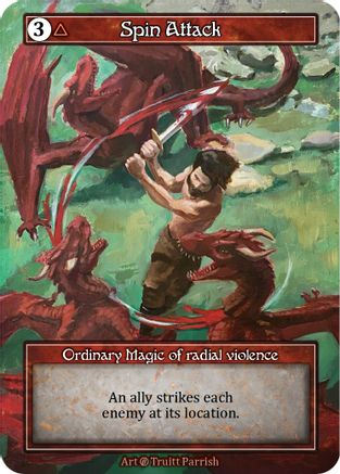 Spin Attack (Foil)  - Beta Foil