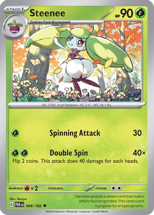 Steenee (009/182) [Scarlet & Violet: Paradox Rift] Reverse Holofoil