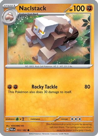 Naclstack (103/182) [Scarlet & Violet: Paradox Rift] Reverse Holofoil