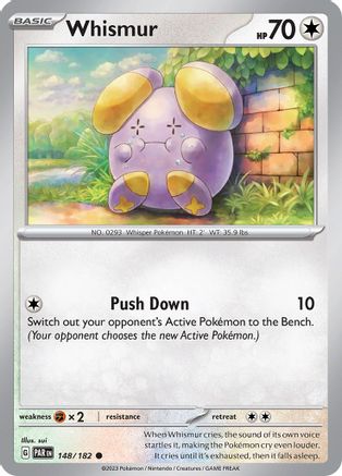 Whismur (148/182) [Scarlet & Violet: Paradox Rift] Reverse Holofoil