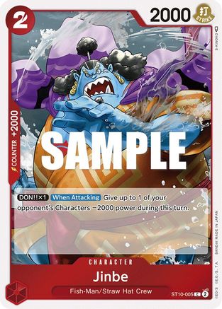 Jinbe (ST10-005) - [Ultra Deck: The Three Captains] Foil
